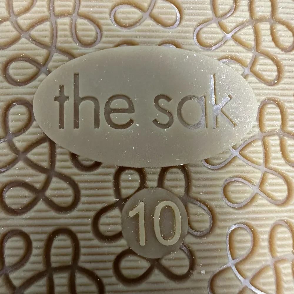 The Sak Everly Blue Leather Flip Flop Sandals Size 10 NEW without Tags - Picture 4 of 8